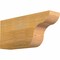 Ekena Millwork Carmel Rough Sawn Rafter Tail, Western Red Cedar, 4"W x 8"H x 18"L RFT04X08X18CAR00RWR - alternate 1